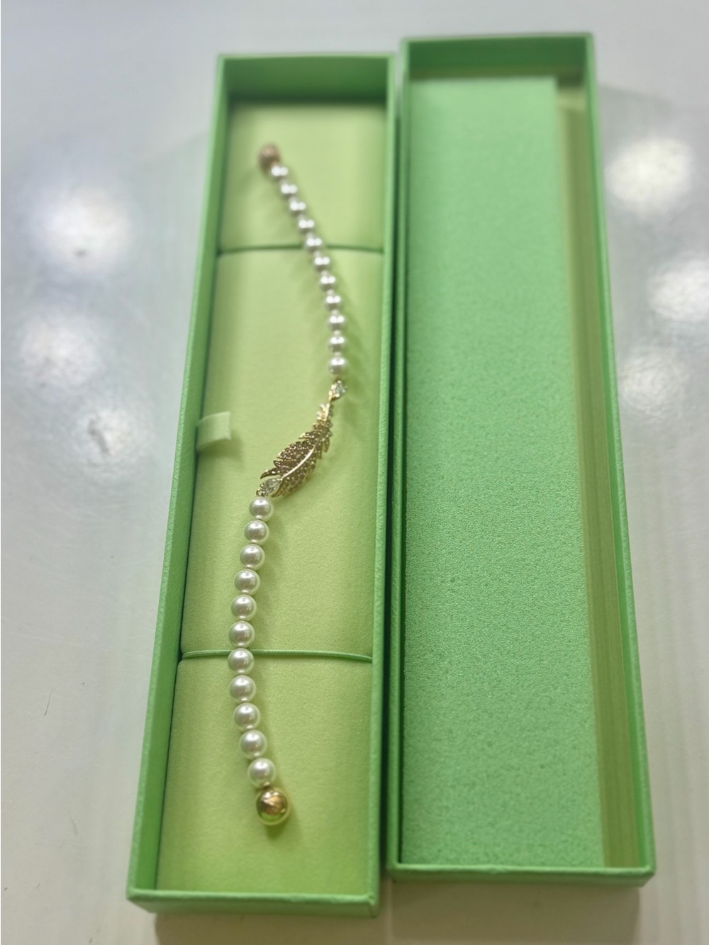 Swarovski Idyllia Nice Feather Pearl Bracelet